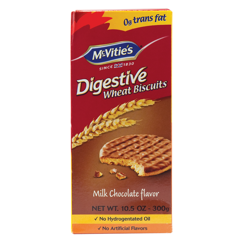 McVities's Milk Chocolate Covered Digestive Wheat Biscuits 10.5oz