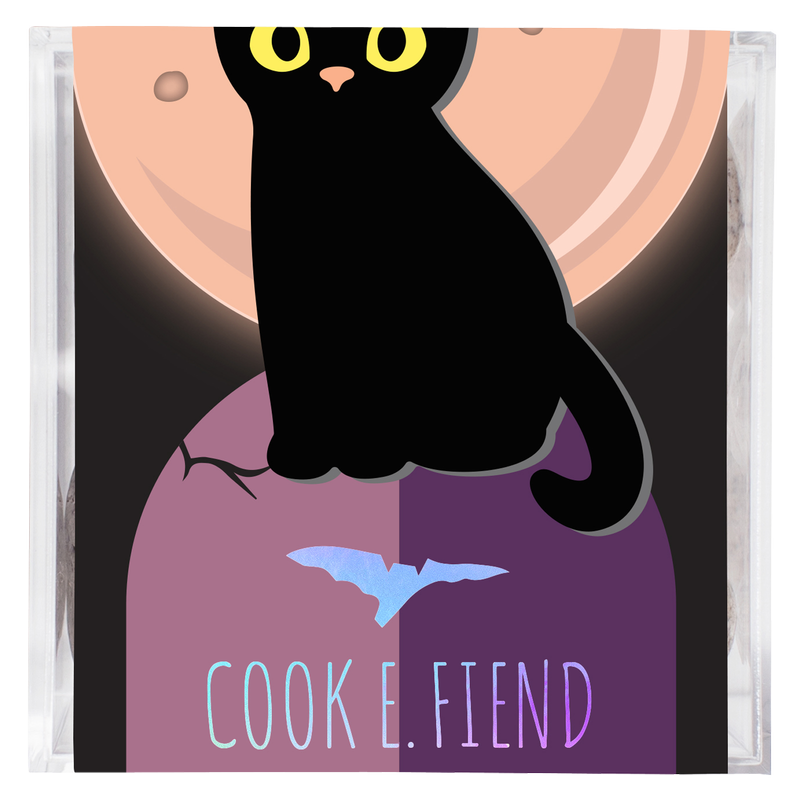 Sugarfina Black Cat Graveyard Cookies Halloween Gift Cube 2.3oz