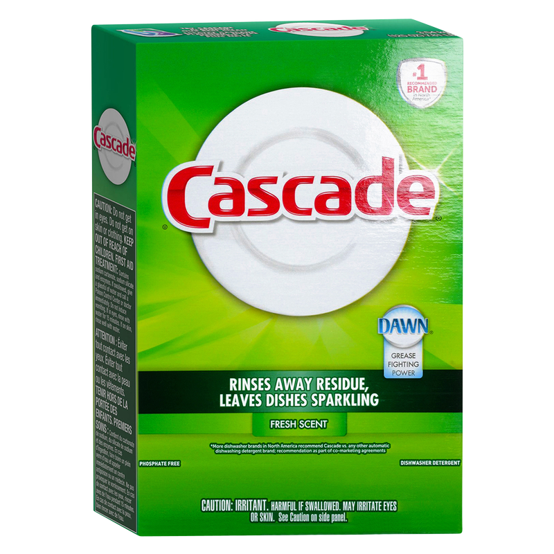 Cascade Dishwasher Detergent Powder Fresh Scent 100oz