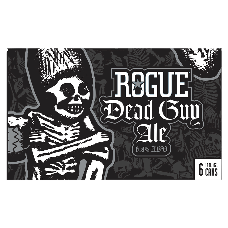 Rogue Dead Guy Ale 6pk 12oz Can 68 Abv Alcohol Fast Delivery By App Or Online