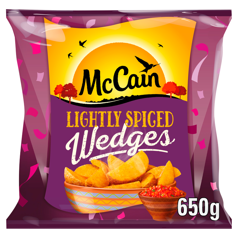 McCain Lightly Spiced Wedges, 650g