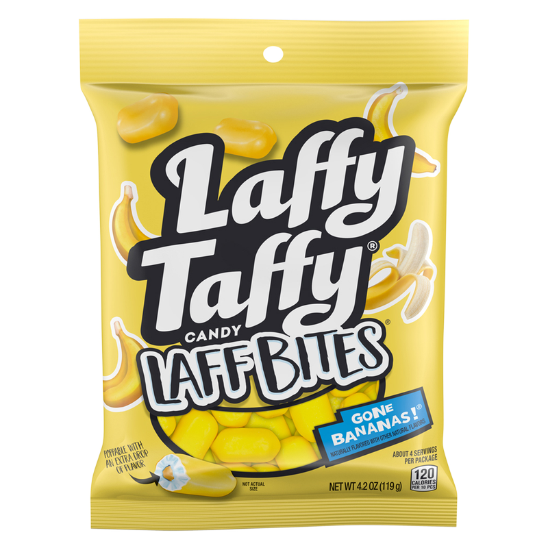 Laffy Taffy Laff Bites Banana 4.2oz