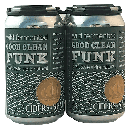 Ciders of Spain Wild Fermented Good Clean Funk 4pk 12oz Can