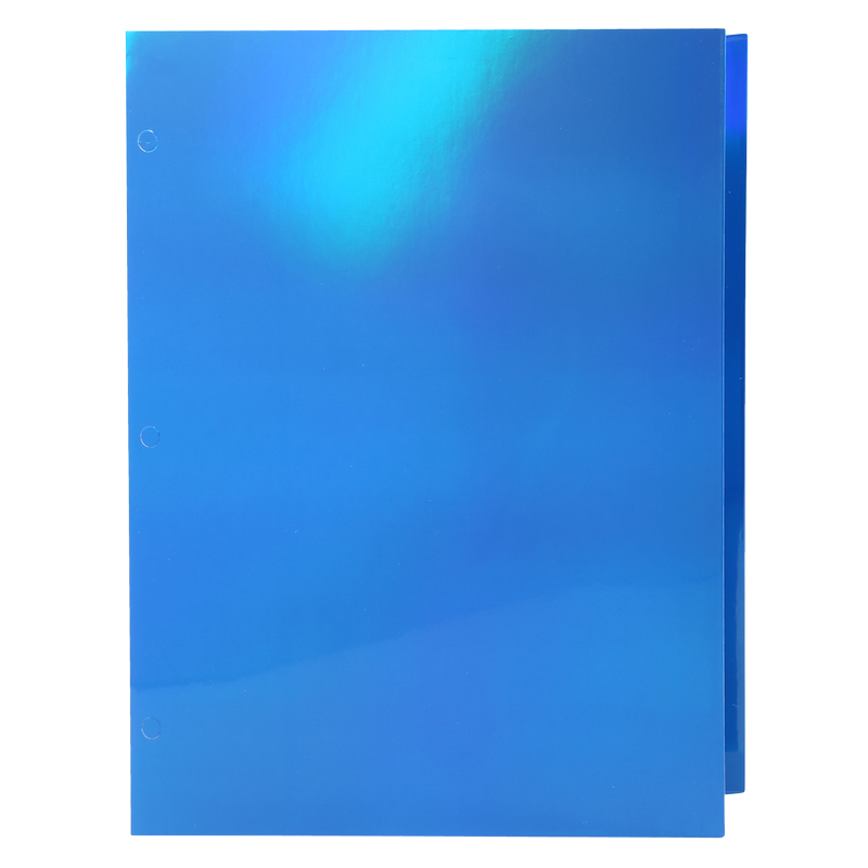 2 Pocket Folder Blue