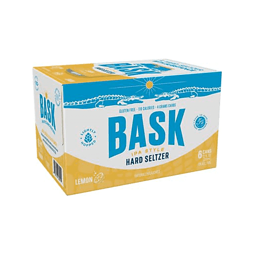 Bask IPA Style Seltzer Lemon 6pk 12oz Can