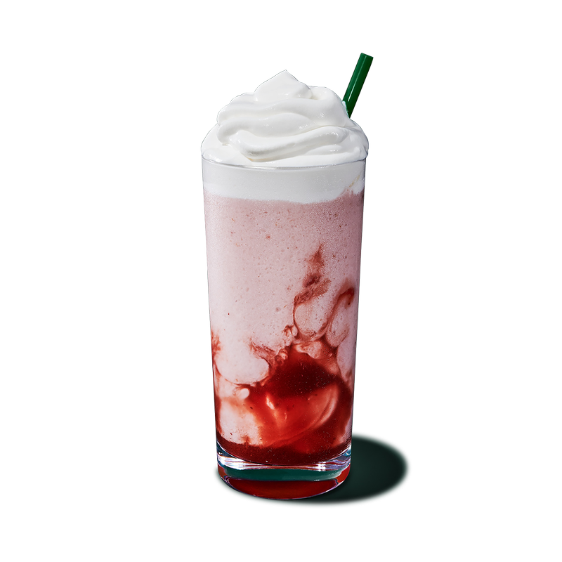 Strawberry Crème Frappuccino® Blended Beverage