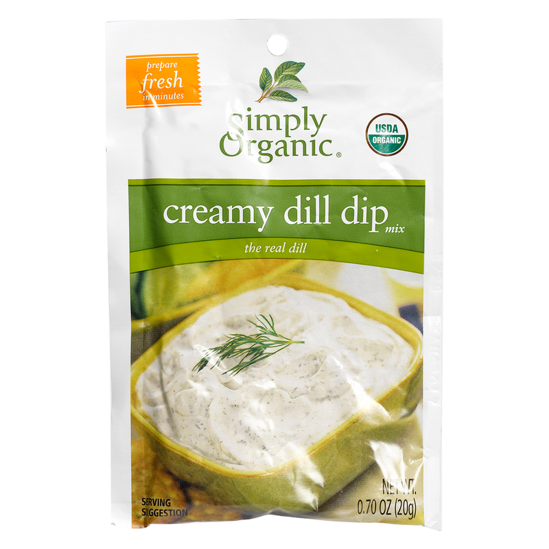 Simply Organic Creamy Dill Dip Mix