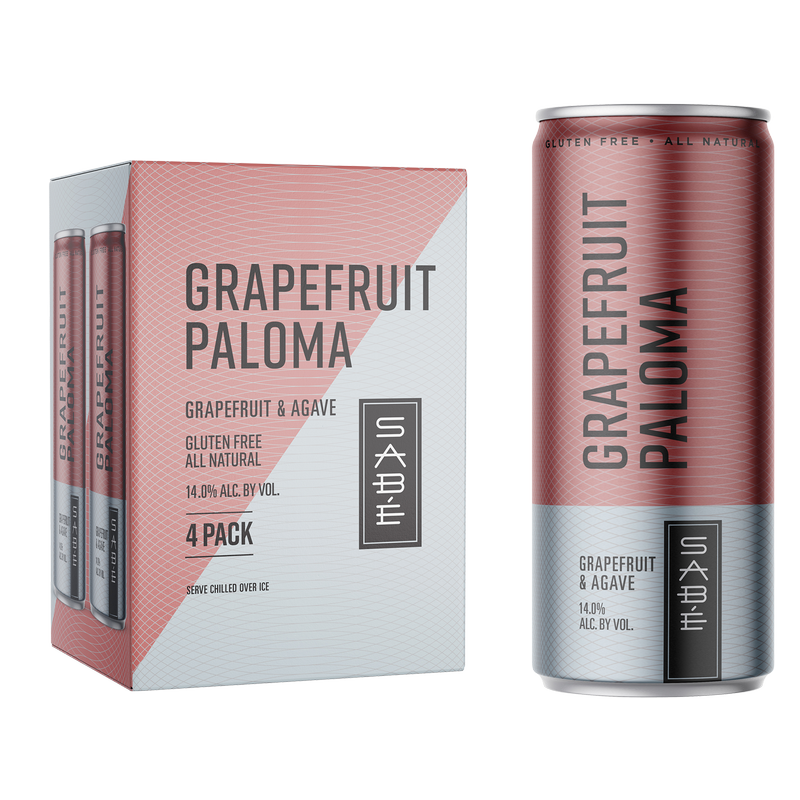 Sabe Grapefruit Paloma 4pk 250ml Can 14% ABV