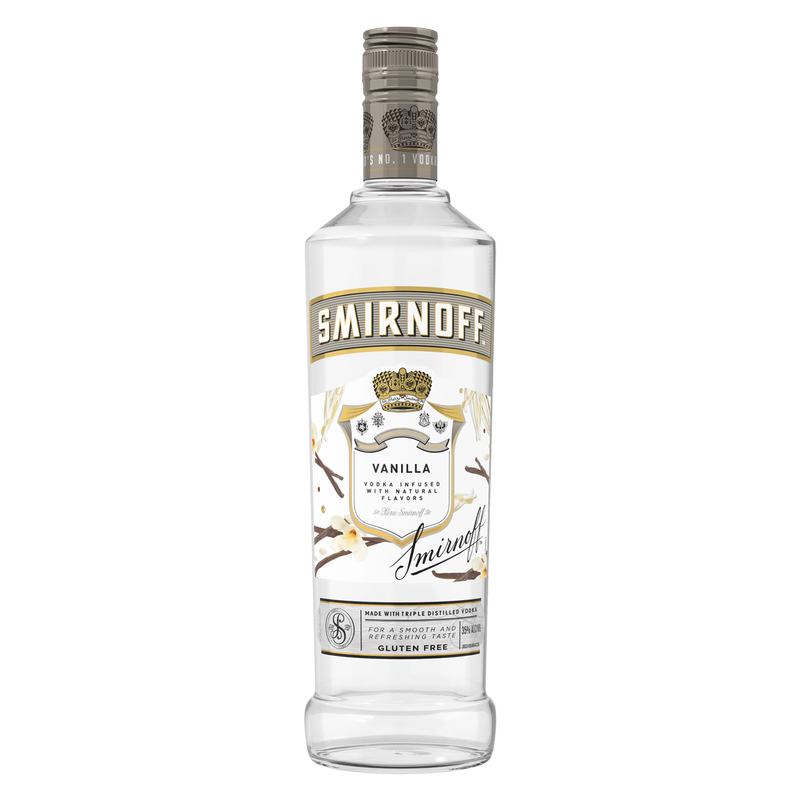 Smirnoff Vanilla Vodka 750ml (70 Proof)