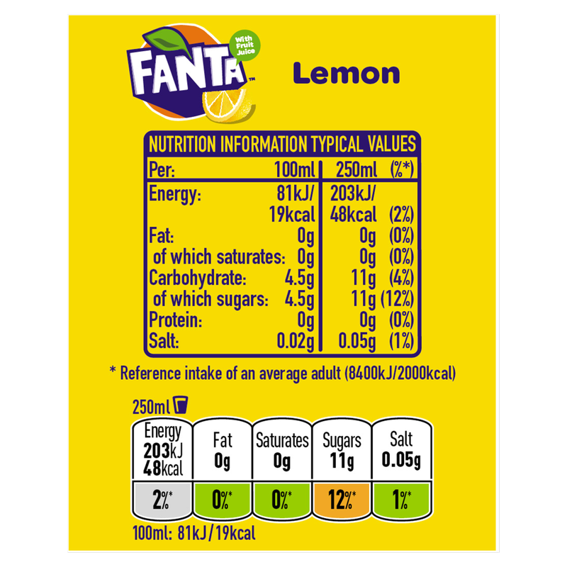 Fanta Lemon, 2L