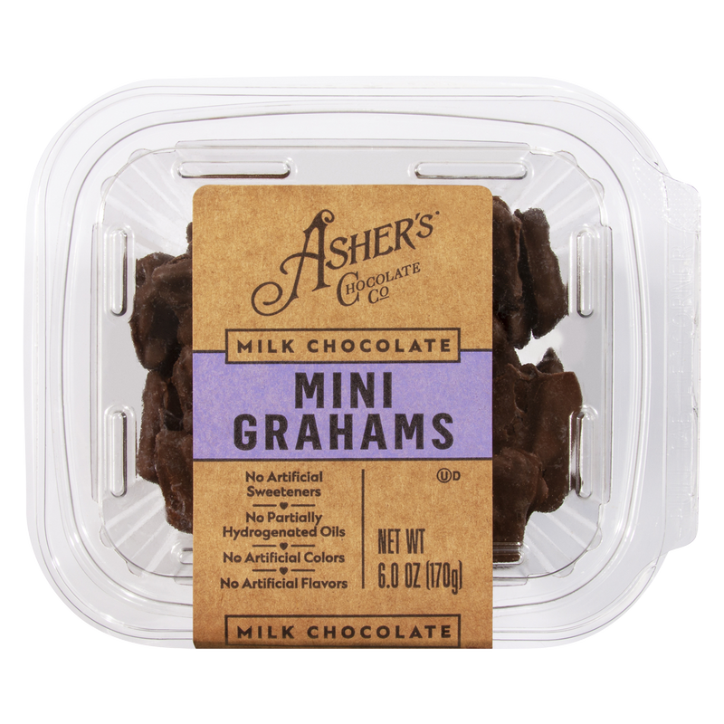 Asher's Milk Chocolate Mini Grahams 6oz