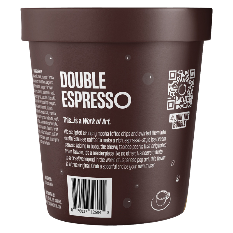 Boba x Ice Cream Double Espresso Pint Ice Cream fast delivery by App