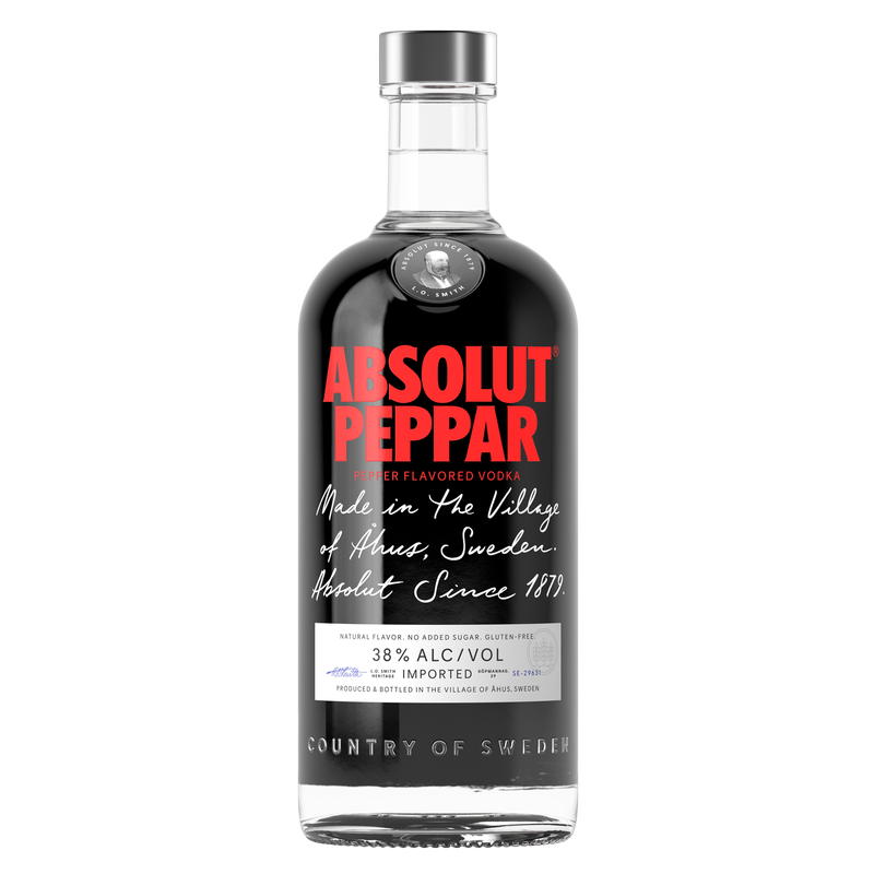 Absolut Peppar Vodka 750ml