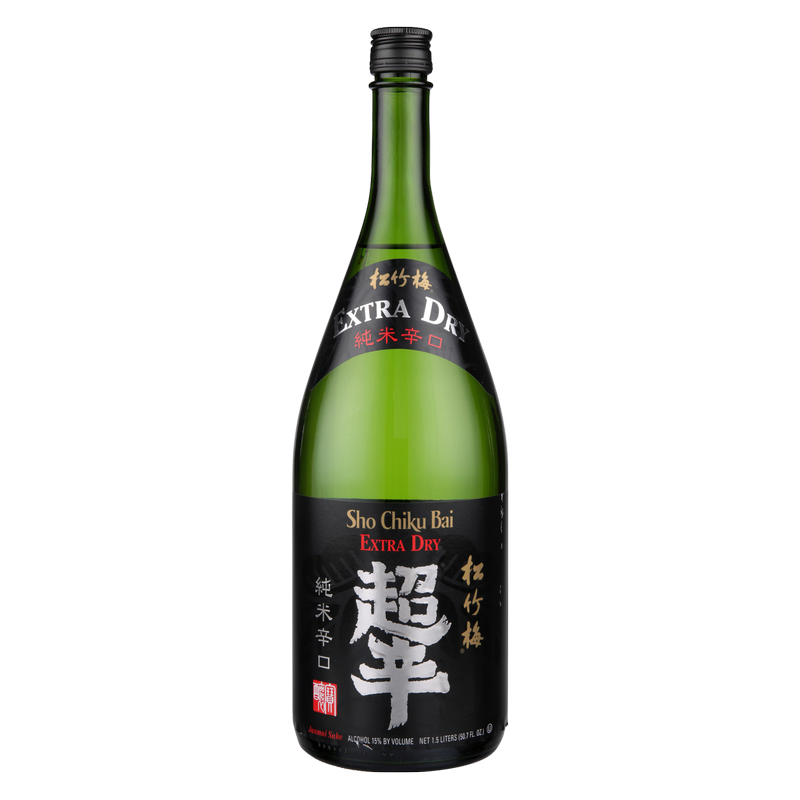 Sho Chiku Bai Extra Dry Sake 750ml 15% ABV