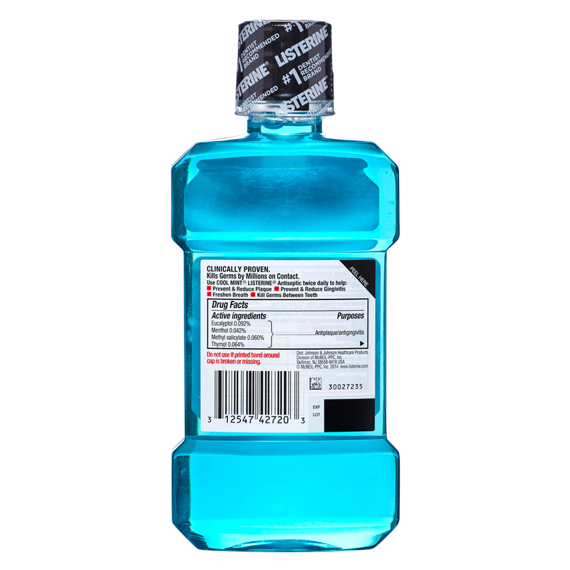 Listerine Antiseptic Cool Mint Mouthwash 8.5oz
