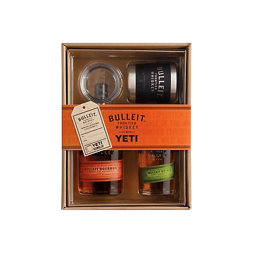 Bulleit Bourbon with Yeti Outdoor Pack 750ml