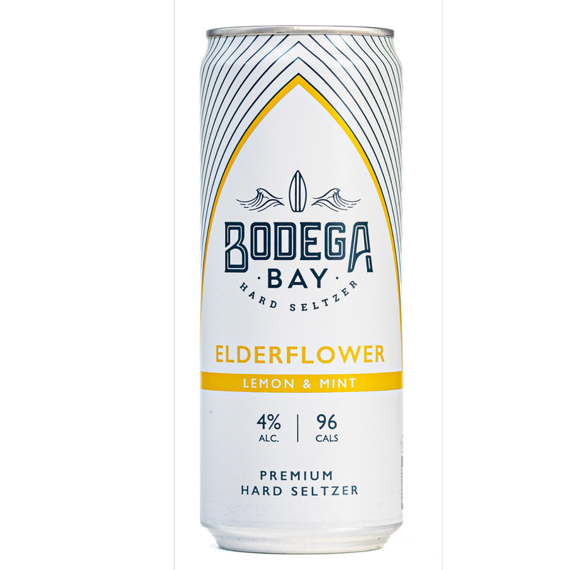 Bodega Bay Elderflower, Lemon & Mint, 330ml