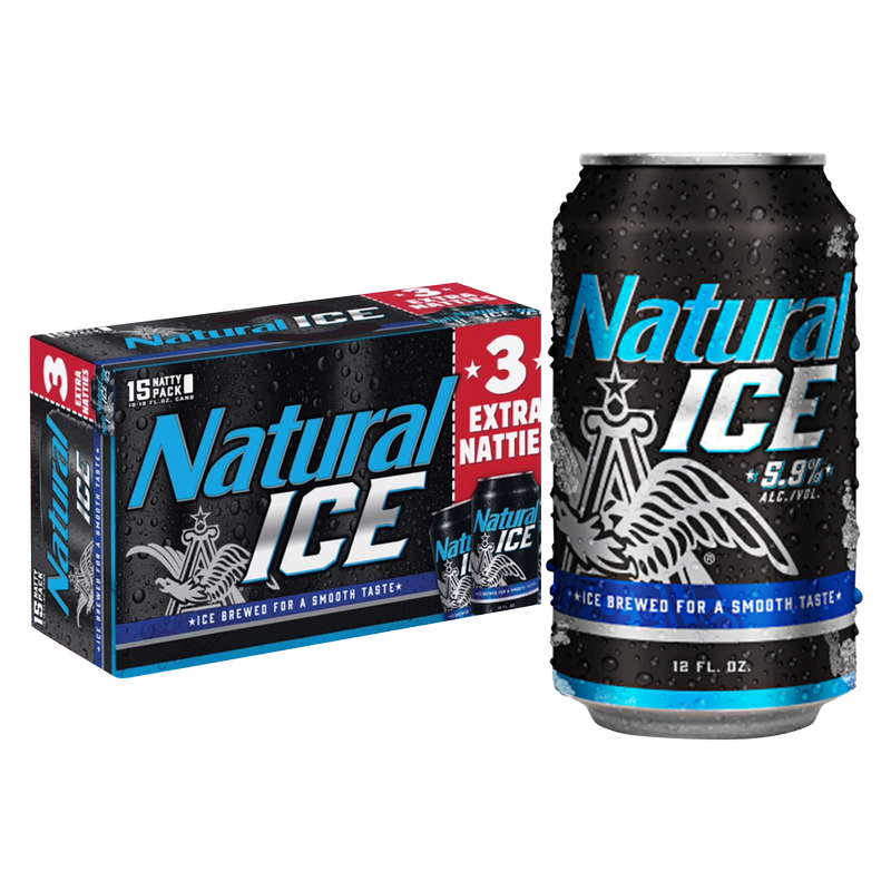 Natural Ice 15pk 12oz Can 5.9% ABV