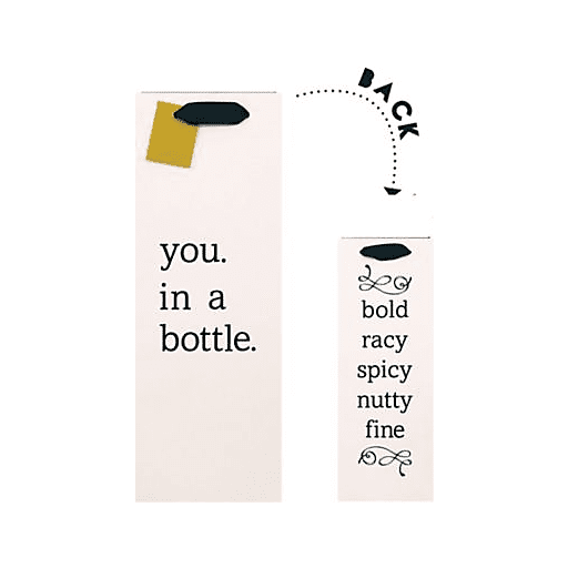 You. In A Bottle. Bottle Bag