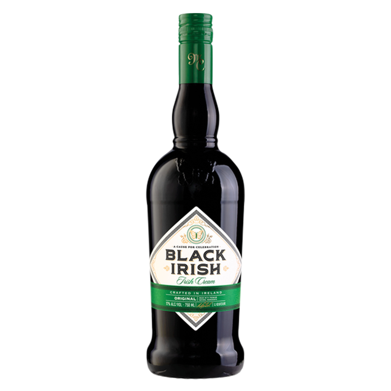 Black Irish Original Irish Cream 750ml (34 proof)
