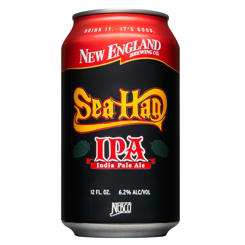 New England Brewing Sea Hag IPA 6pk 12oz Can 6.2% ABV