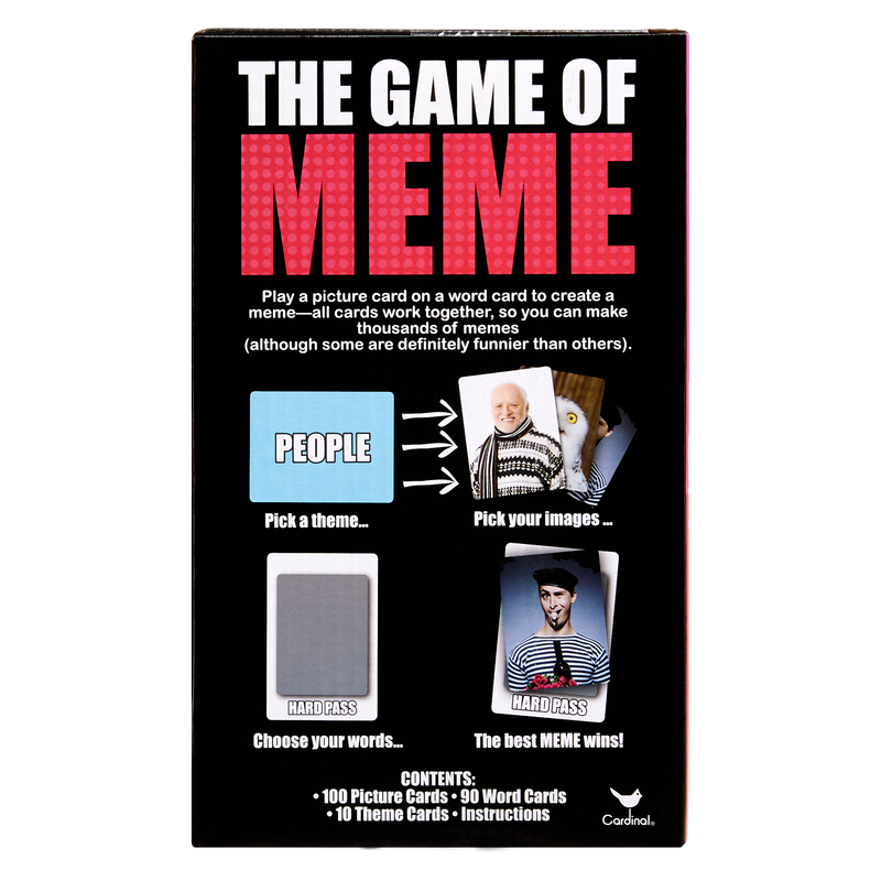 The Game Of Meme Cardinal Adult Fun Card Game Funny Internet