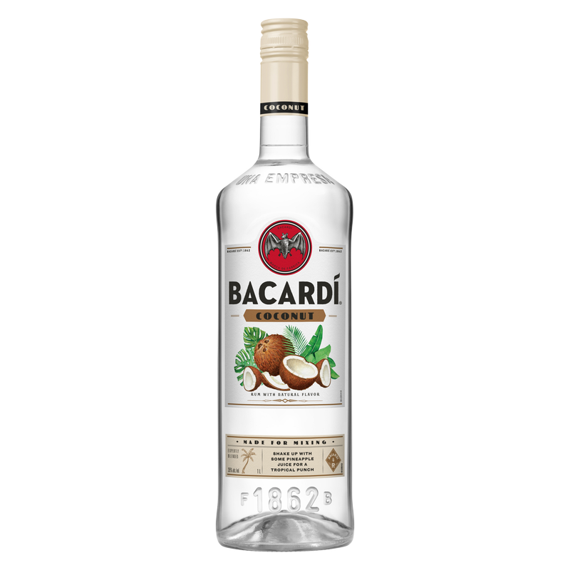 Bacardi Coconut Rum 1L (70 Proof)