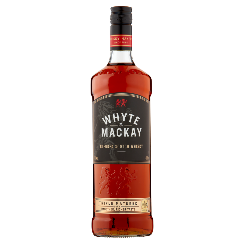 Whyte & Mackay Blended Scotch Whisky, 1L