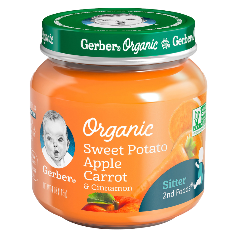 Gerber Organic Sweet Potato Baby Food 1 Jar
