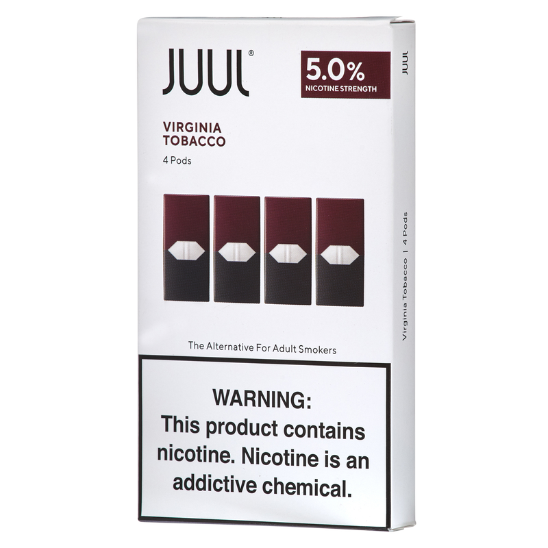 JUULpods Virginia Tobacco 5% Nicotine 4ct