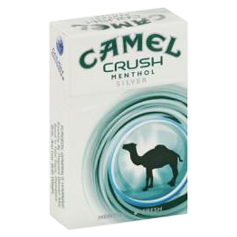 Camel Crush Menthol Silver Cigarettes 20ct Box 1pk