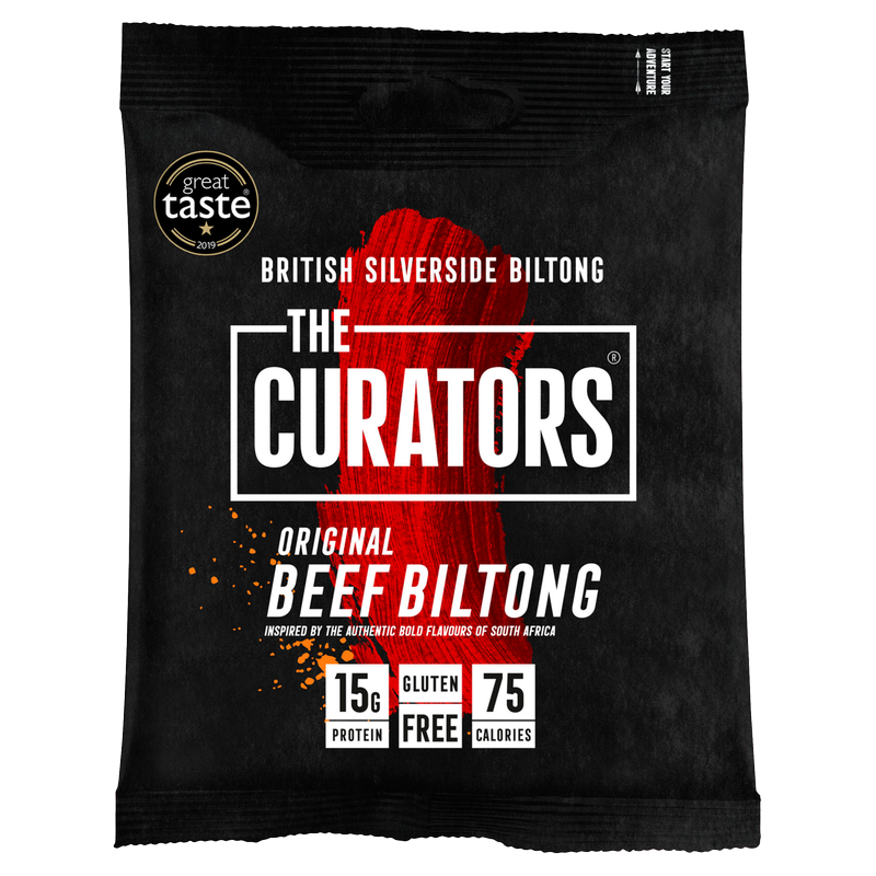 The Curators Original Beef Biltong, 28g