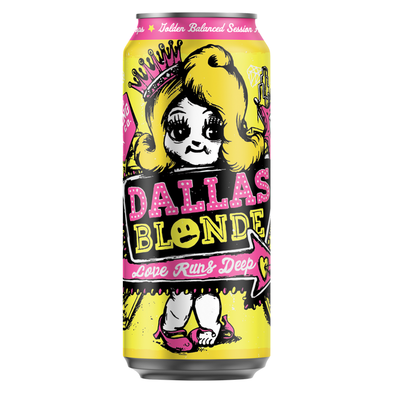 Deep Ellum Dallas Blonde 19.2oz Can 5.2% ABV