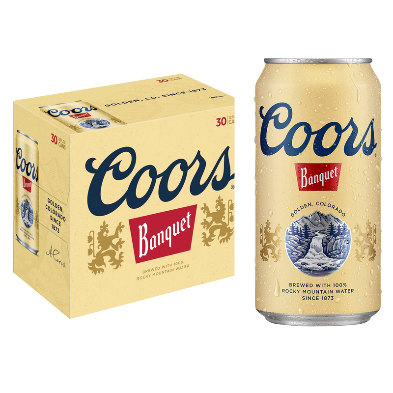 Coors Banquet 30pk 12oz Can 5.0% ABV