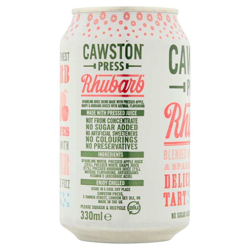 Cawston Press Sparkling Rhubarb, 330ml