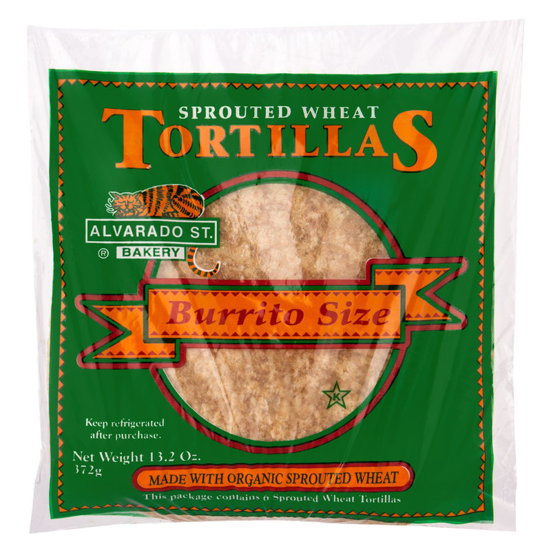Alvarado St. Bakery Sprouted Burrito Size Tortillas 6ct 13.2oz