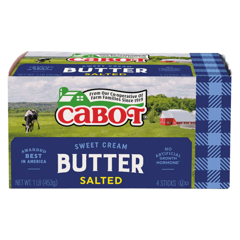 Cabot Creamery Salted Butter - 1lb