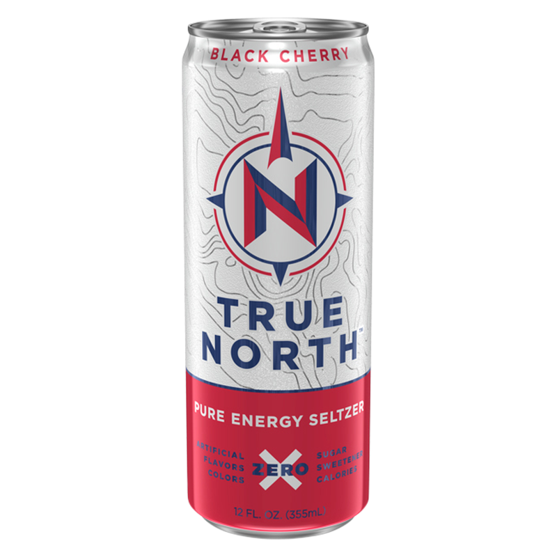 True North Energy Seltzer Black Cherry 12oz