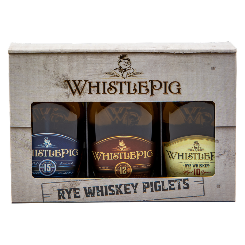 Whistlepig Piglets Straight Rye Whiskey (3PK 50 ML)