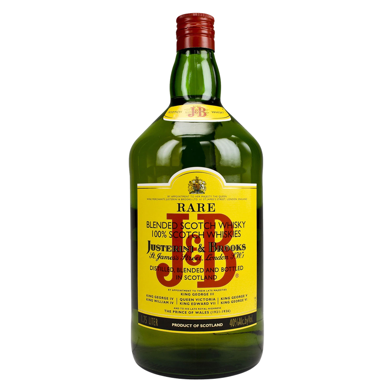 J&B Blended Scotch Whiskey 1.75L (80 Proof)