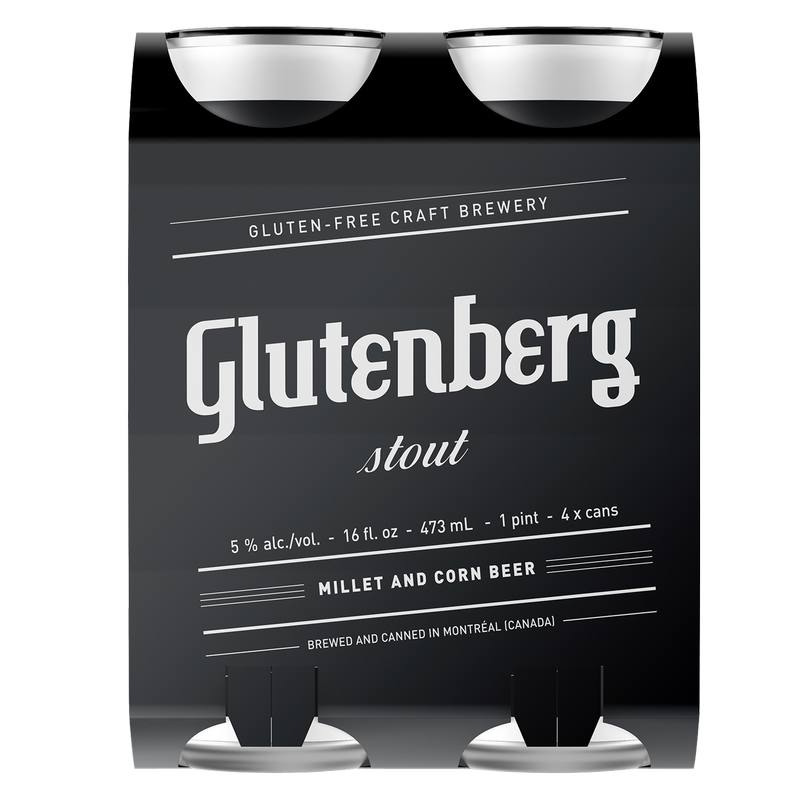 Glutenberg Stout Gluten Free 4pk 16oz Can