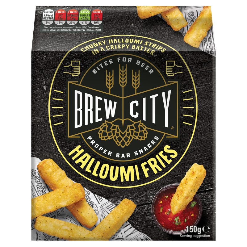 Brew City Halloumi Fries, 150g