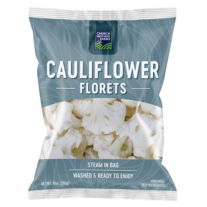 Church Brothers Farms Cauliflower Florets 12oz Steam Bag - Packaging May Vary