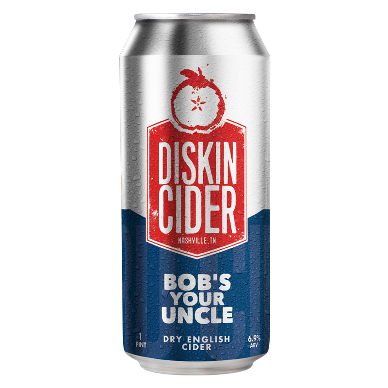 Diskin Bob's Your Uncle Cider 4pk 16oz Can 6.9% ABV