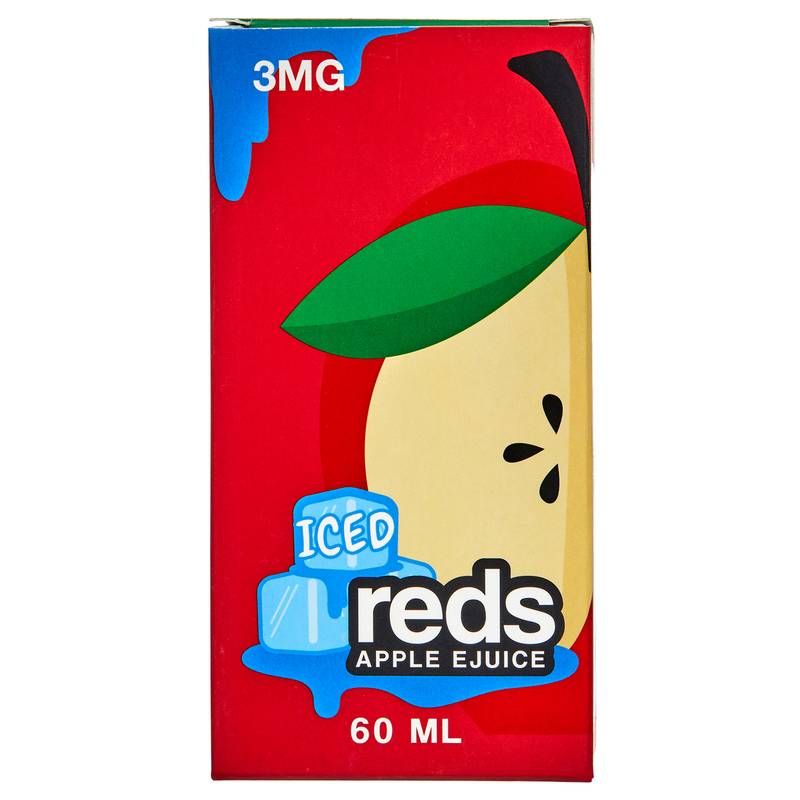 Reds Ice Apple 3 mg E-Liquid 60ml Bottle