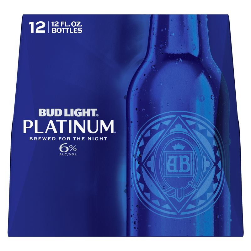 Bud Light Platinum 12pk 12oz Btl 6.0% ABV