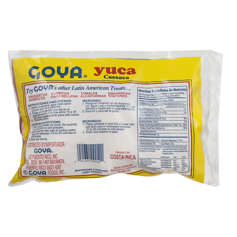 Goya Frozen Yuca 5lb