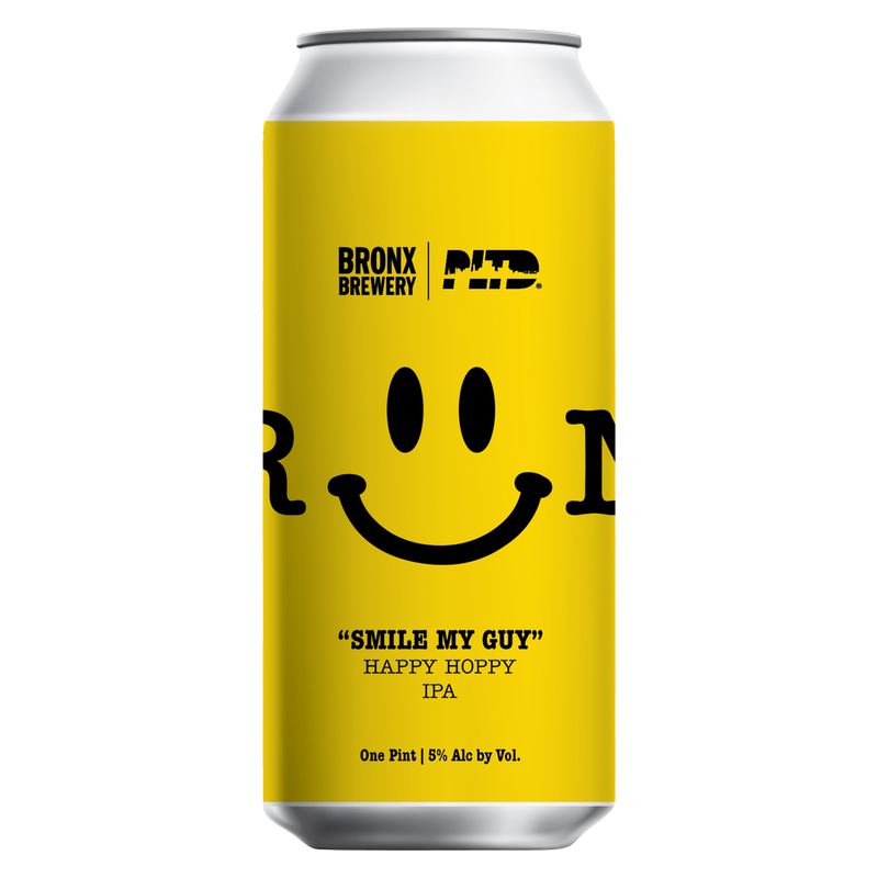 Bronx Brewery Smile My Guy 4pk 16oz Can 5% ABV