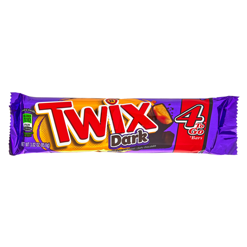 Twix Dark Chocolate Share Size Bar 3.02oz