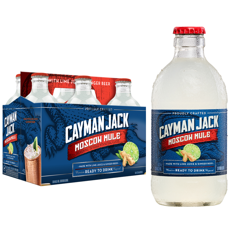 Cayman Jack Moscow Mule 6pk 11.2oz Btl 5.8% ABV
